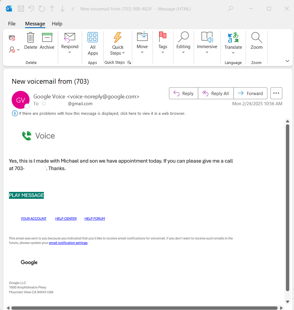 Arrival for Estimate
